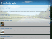 Tablet Screenshot of greendrinksmalta.org